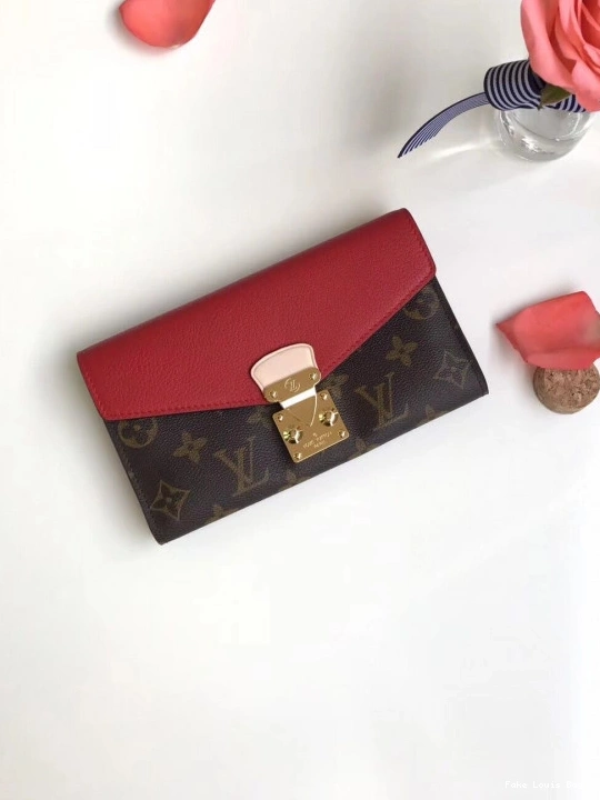 Rep ladies wallet Vuitton Pallas Louis 0710